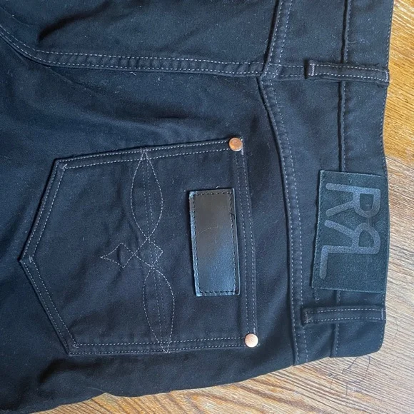 Ralph Lauren RRL Double RL black moleskin jeans - Picture 3 of 8